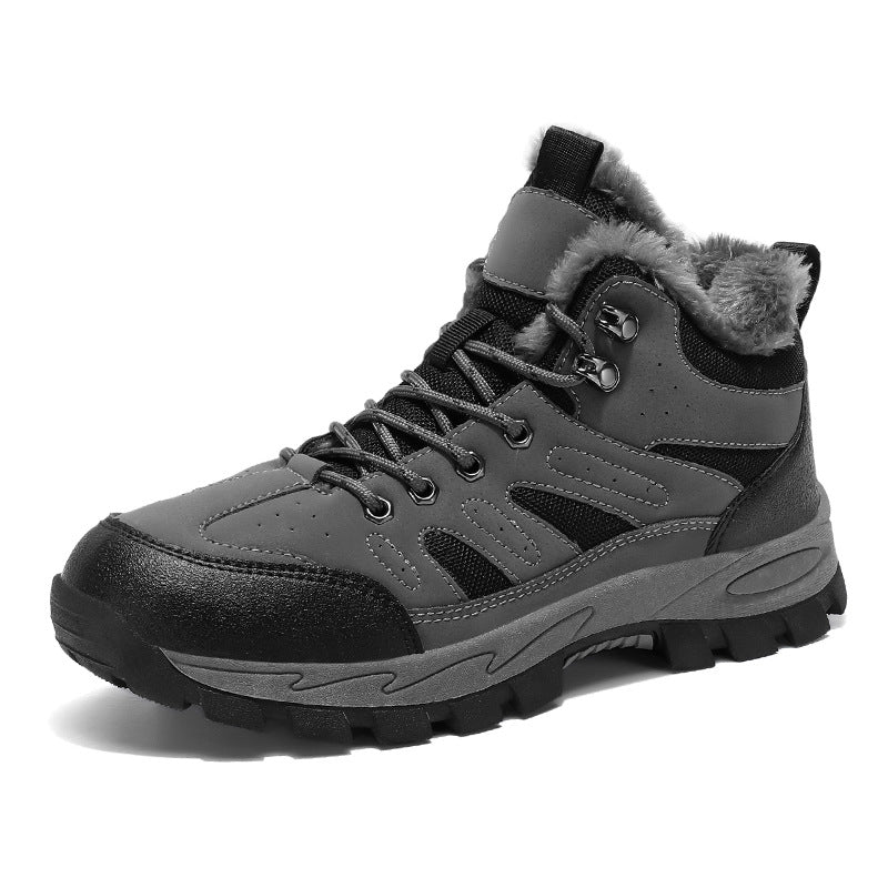 Damen Winterfestige Wanderschuhe mit isolierter Sohle und warmem Innenfutter Drune