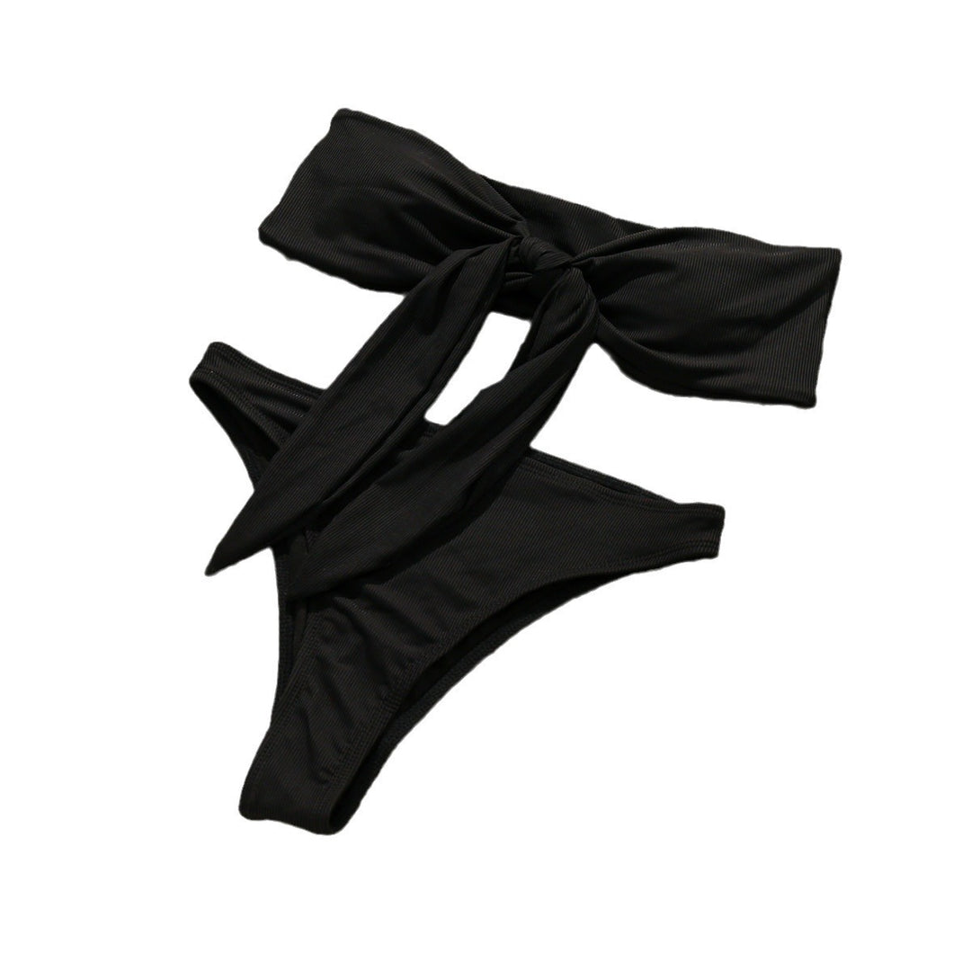 Damen Bandeau-Bikini mit Schleifen-Detail Drune