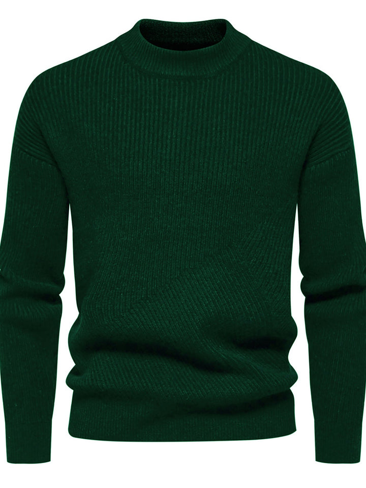 Herren Feinstrickpullover mit modernem Rippenmuster und hochwertiger Verarbeitung Drune