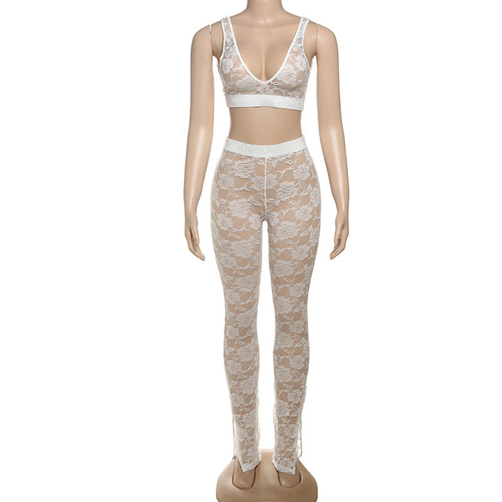 Damen Spitzen-Set Drune
