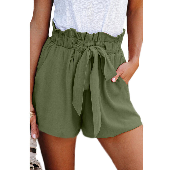 Damen Sommerliche Shorts mit verstellbarem Bund und praktischen Taschen Drune