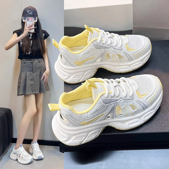 Damen Sportliche Trend Sneakers Drune
