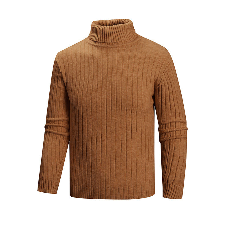 Herren Strickpullover mit Stehkragen Drune