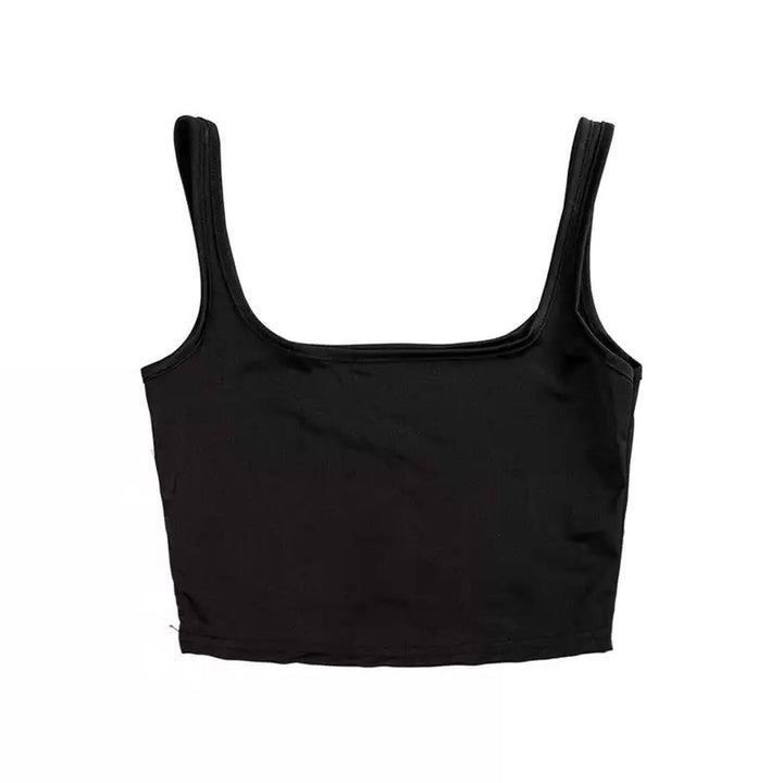 Damen Crop Top mit anschmiegsamem Schnitt Drune