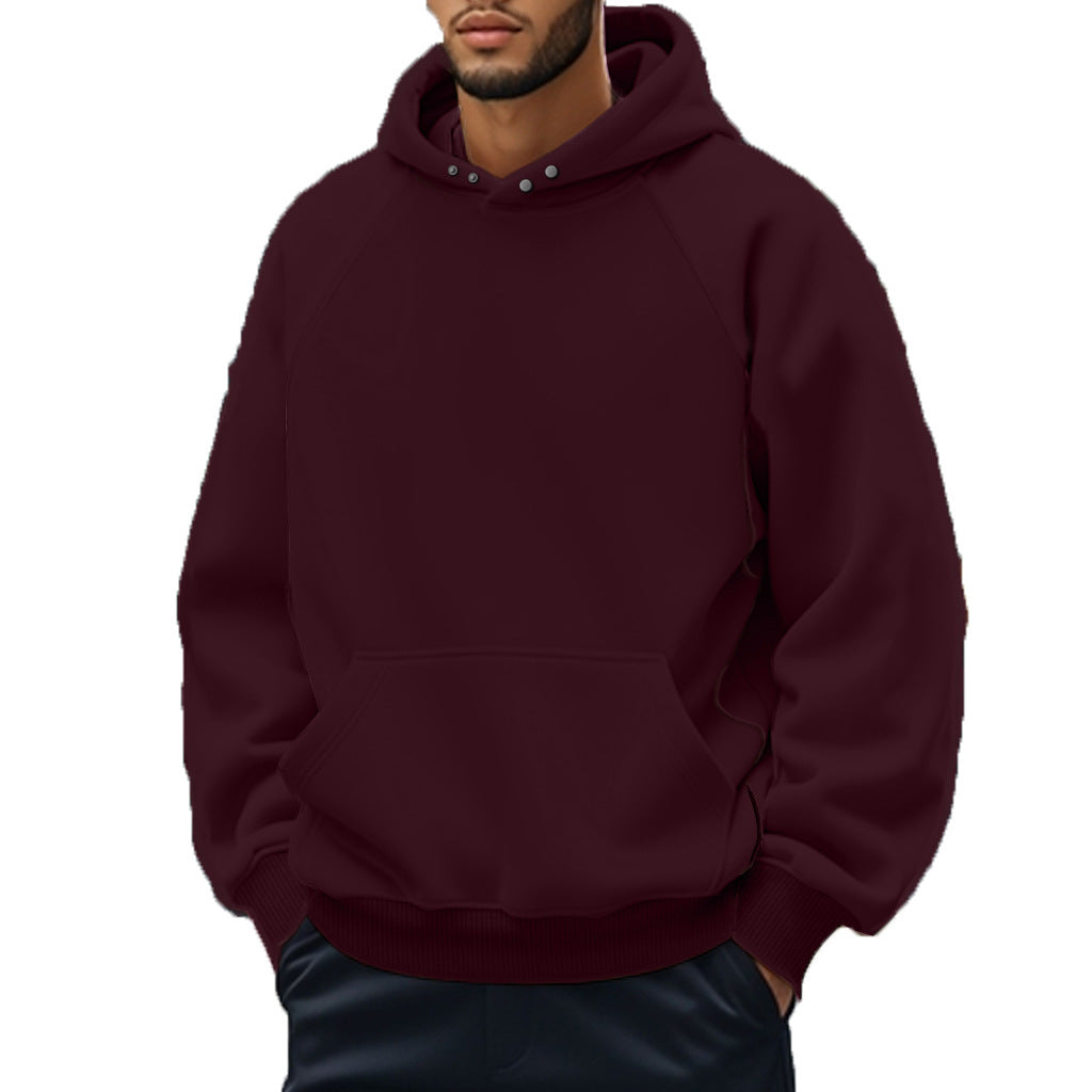 Herren Kapuzenpullover mit komfortabler Passform und praktischen Taschen Drune