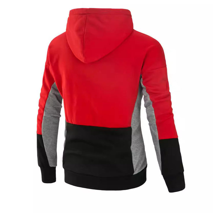 Herren Kapuzenpullover mit stylischem Farbblockdesign Drune