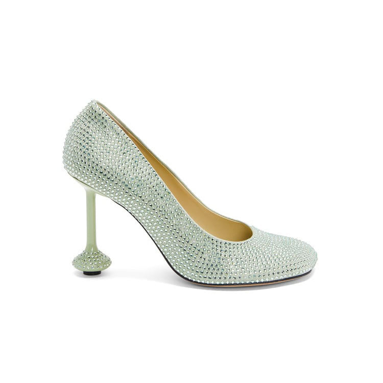 Damen Strass-besetzte High-Heel-Pumps Drune