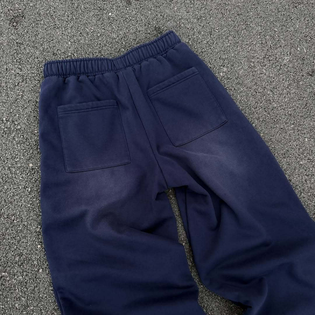 Damen bequeme Sweatpants mit elastischem Bund und seitlichen Eingrifftaschen Drune