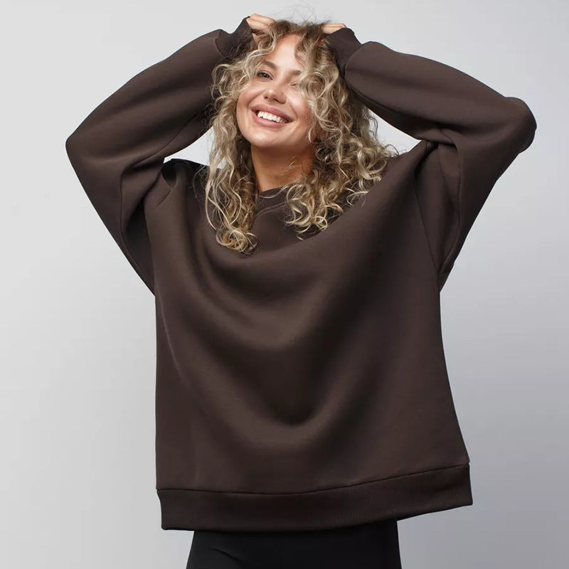 Damen Oversized Sweatshirt mit lässigem Schnitt Drune
