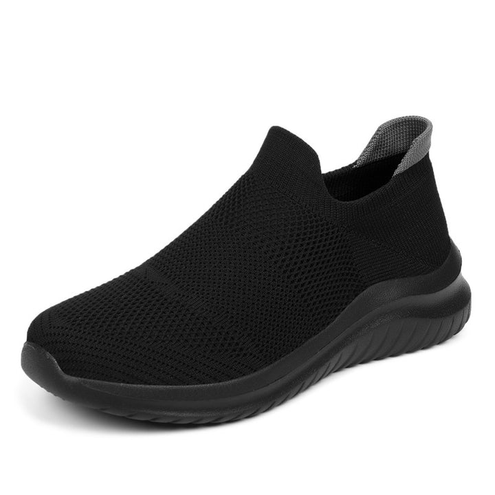 Unisex nan atmungsaktive Strick-Schlupfsneaker mit ergonomischem Memory-Fußbett Drune