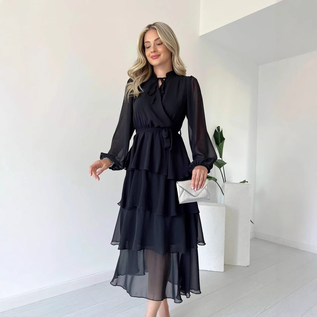 Damen Festliches Midikleid Drune