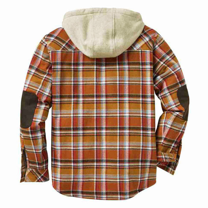 Herren Flanelljacke mit weichem Innenfutter und praktischen Brusttaschen Drune