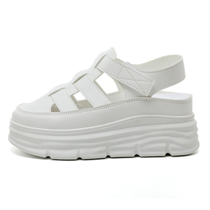 Damen luftige Plateau Sandalen Drune
