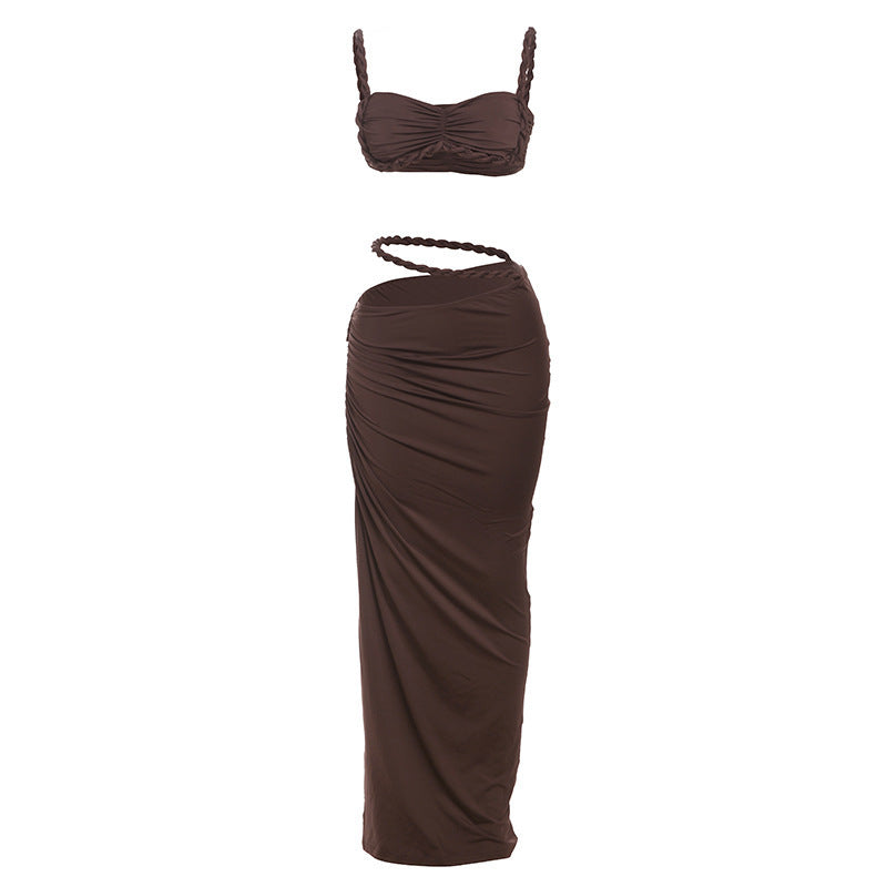 Damen Bikiniset mit elegantem Wickelrock Drune