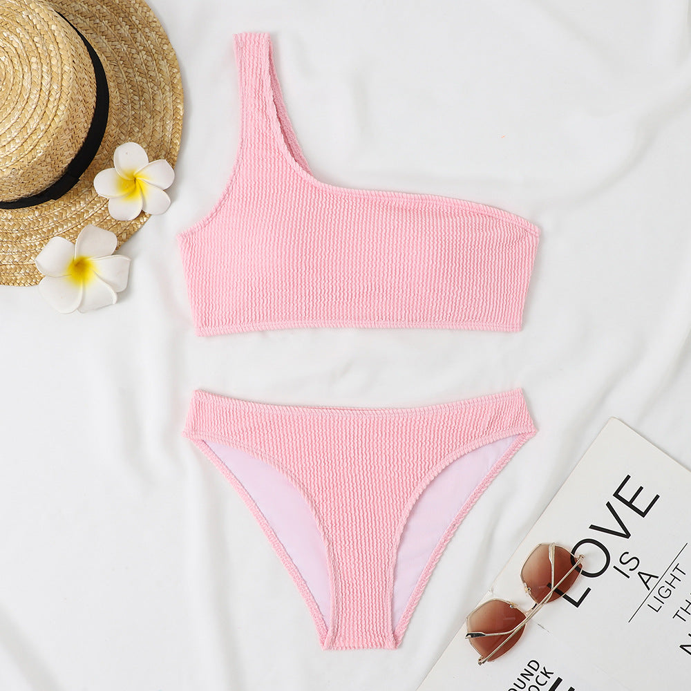 Damen Triangel-Bikini mit asymmetrischem Schnitt und aufregendem Design Drune
