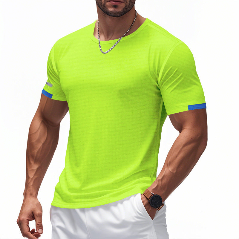 Herren Funktions-T-Shirt mit atmungsaktivem Design und reflektierenden Details Drune