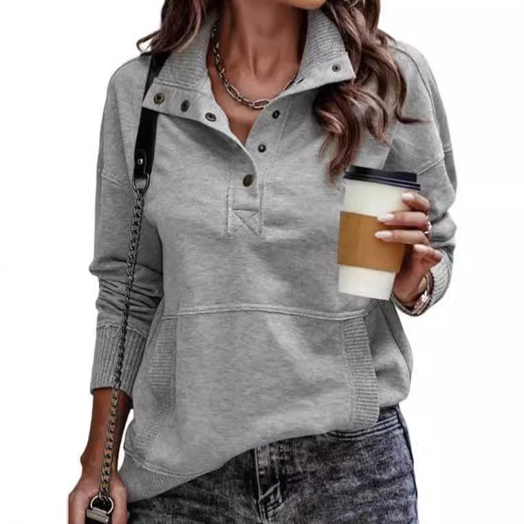 Damen urbaner sportlicher Pullover Drune