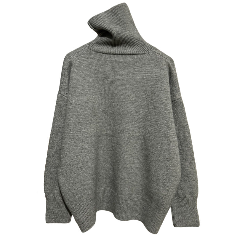 Damen Kuscheliger Rollkragenpullover aus hochwertigem Strick Drune