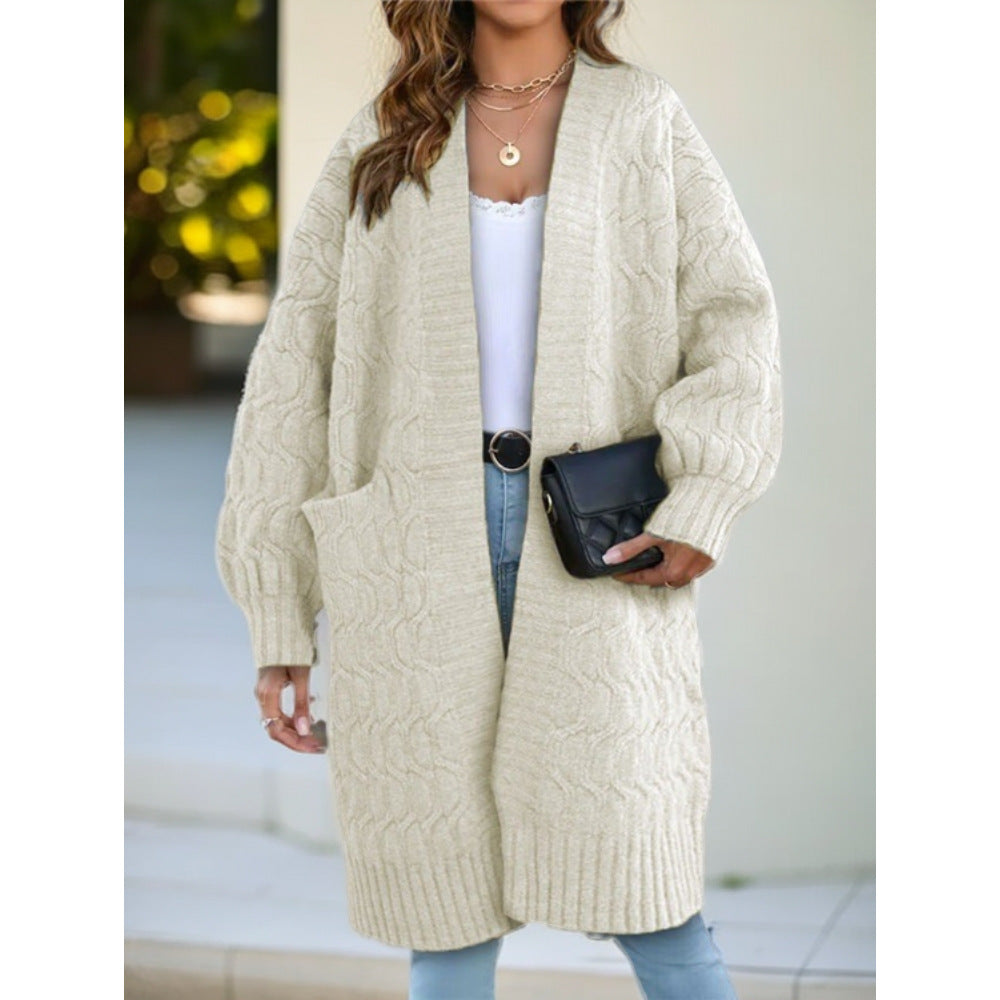 Damen Strickjacke mit Taschen Drune