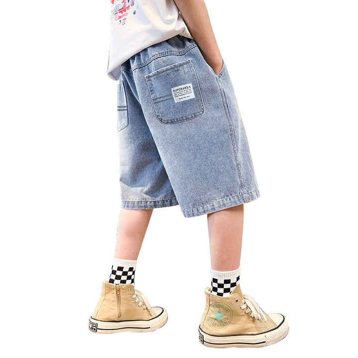 Unisex Denim-Shorts im lässigen Schnitt Drune