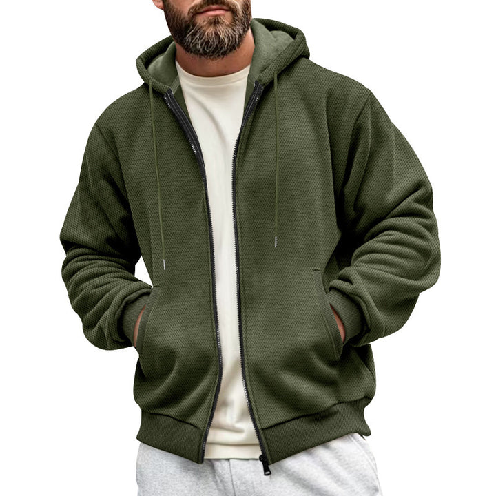 Herren Sportliche Kapuzenjacke mit innovativer Struktur Drune