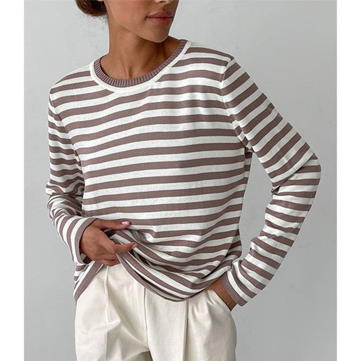 Drune | Klassischer Gestreifter Pullover