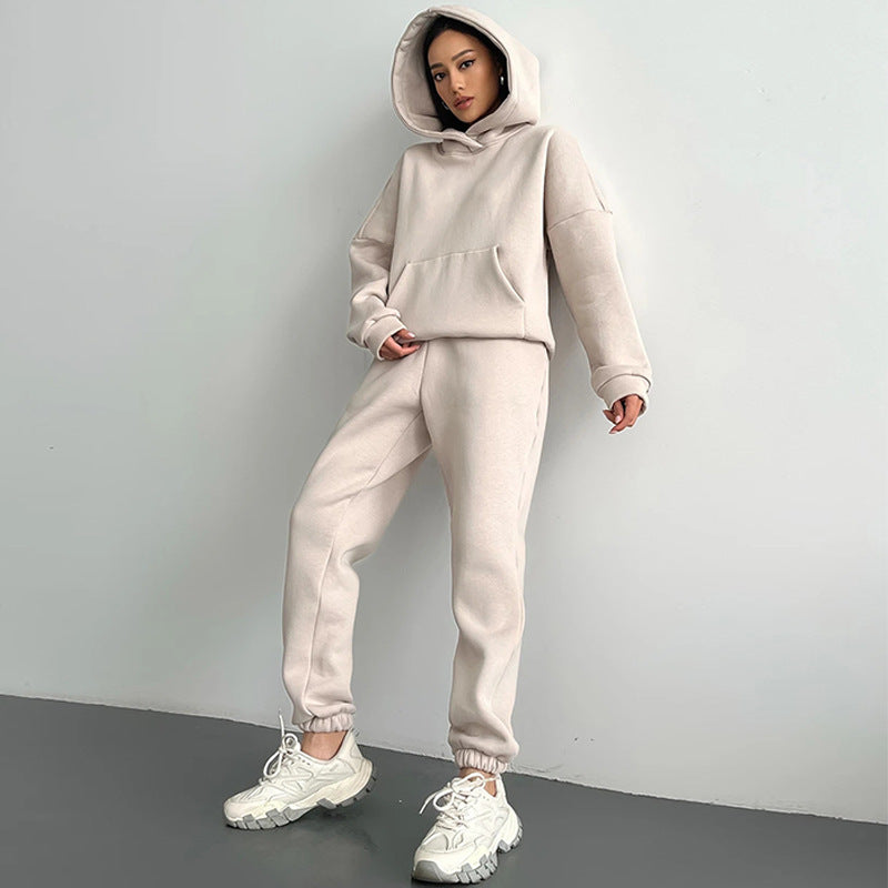Damen Comfort-Wellness-Hoodie-Set Drune