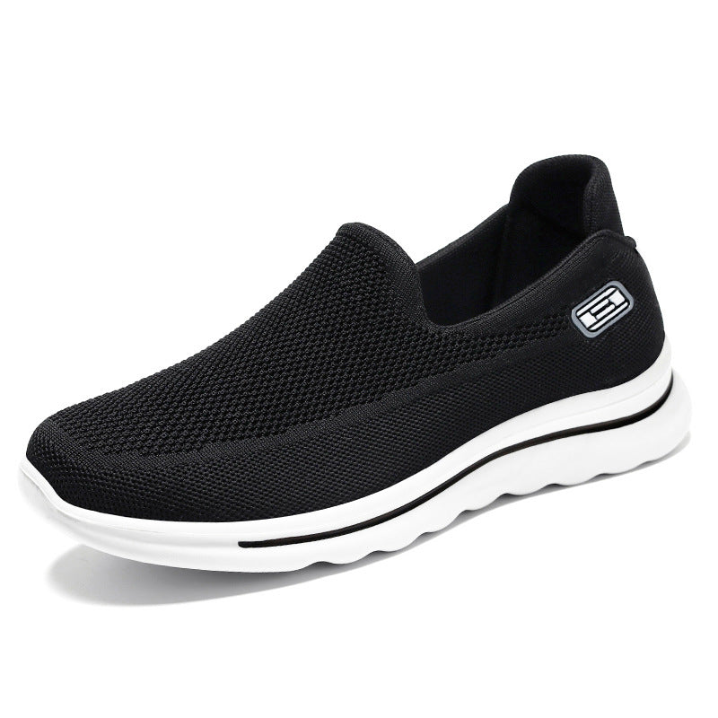 Damen nan Strick-Slip-On Komfortsneaker mit herausnehmbarem Memory-Fußbett und stoßdämpfender EVA-Zwischensohle Drune