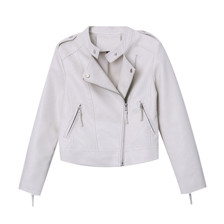Damen Modische Bikerjacke Drune