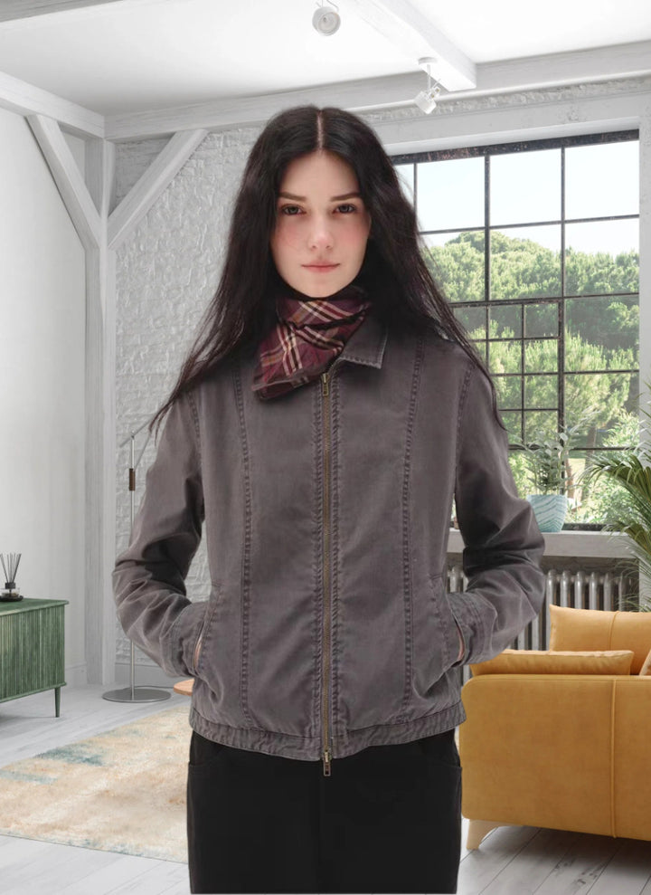 Damen Freizeitjacke mit lässigem Schnitt und praktischen Taschen Drune