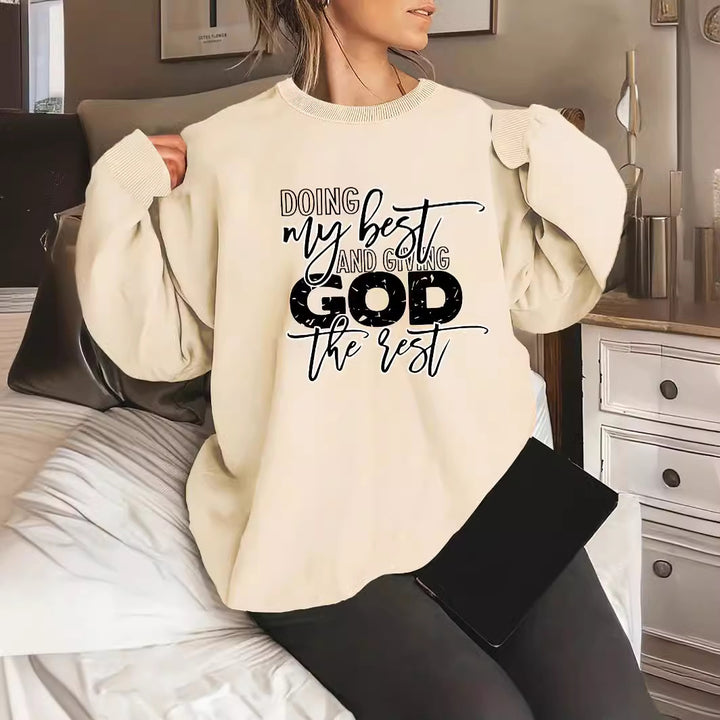 Damen Sweater mit persönlichem Motiv Drune