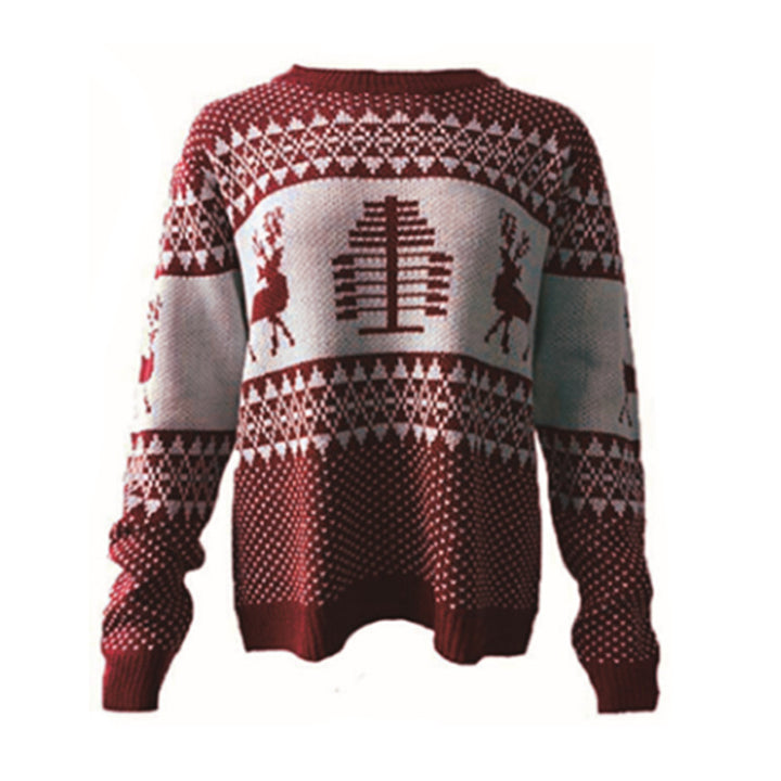Damen Weihnachts-Pullover im skandinavischen Stil Drune