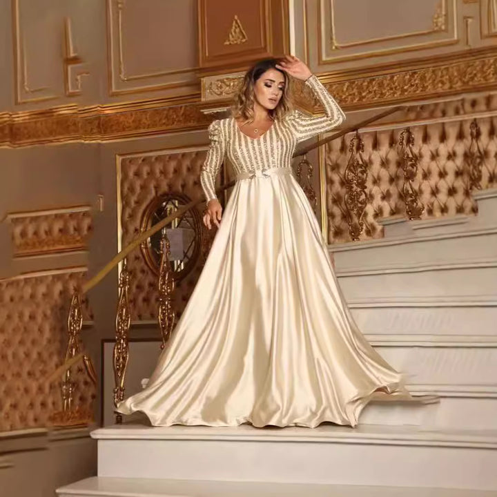 Damen Abendkleid Drune