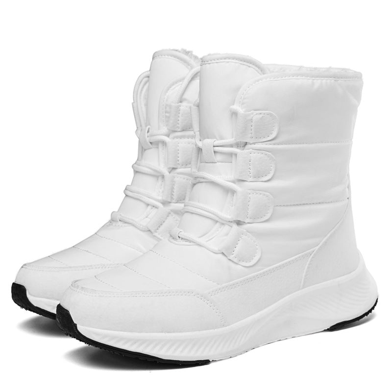 Damen Winterliche Sneaker Boots mit isolierendem Innenfutter und rutschfester Sohle Drune