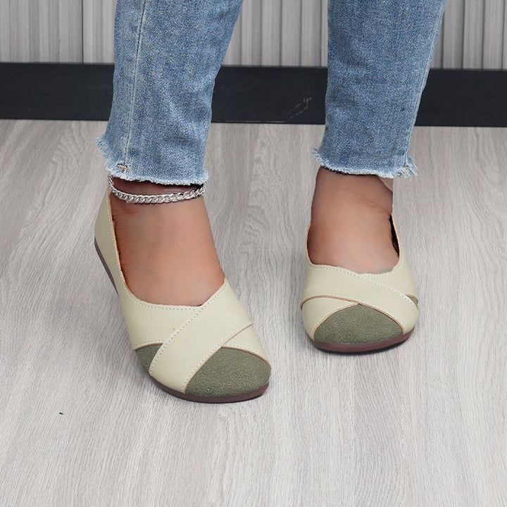 Damen Bequeme Ballerinas mit ergonomischer Fußbett-Technologie Drune