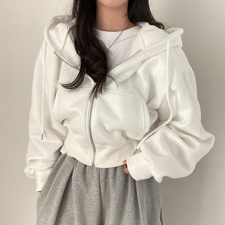 Damen Kapuzenpullover mit oversized Schnitt und praktischen Taschen Drune