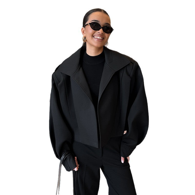 Damen modischer Oversize-Blazer Drune