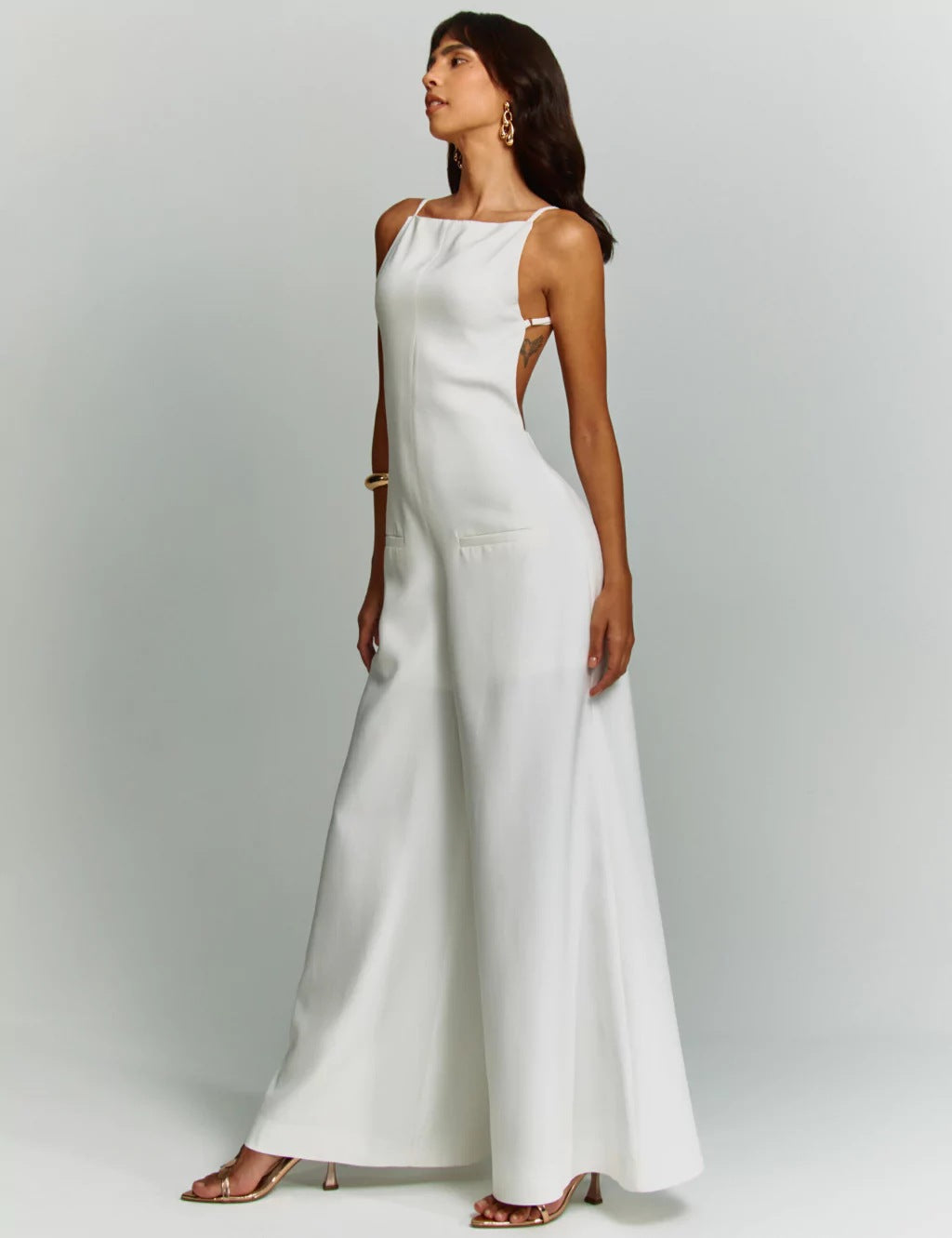 Damen Overall mit weitem Bein Drune