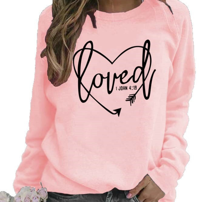 Damen Sweatshirt mit inspirierendem Schriftzug und trendigem Design Drune