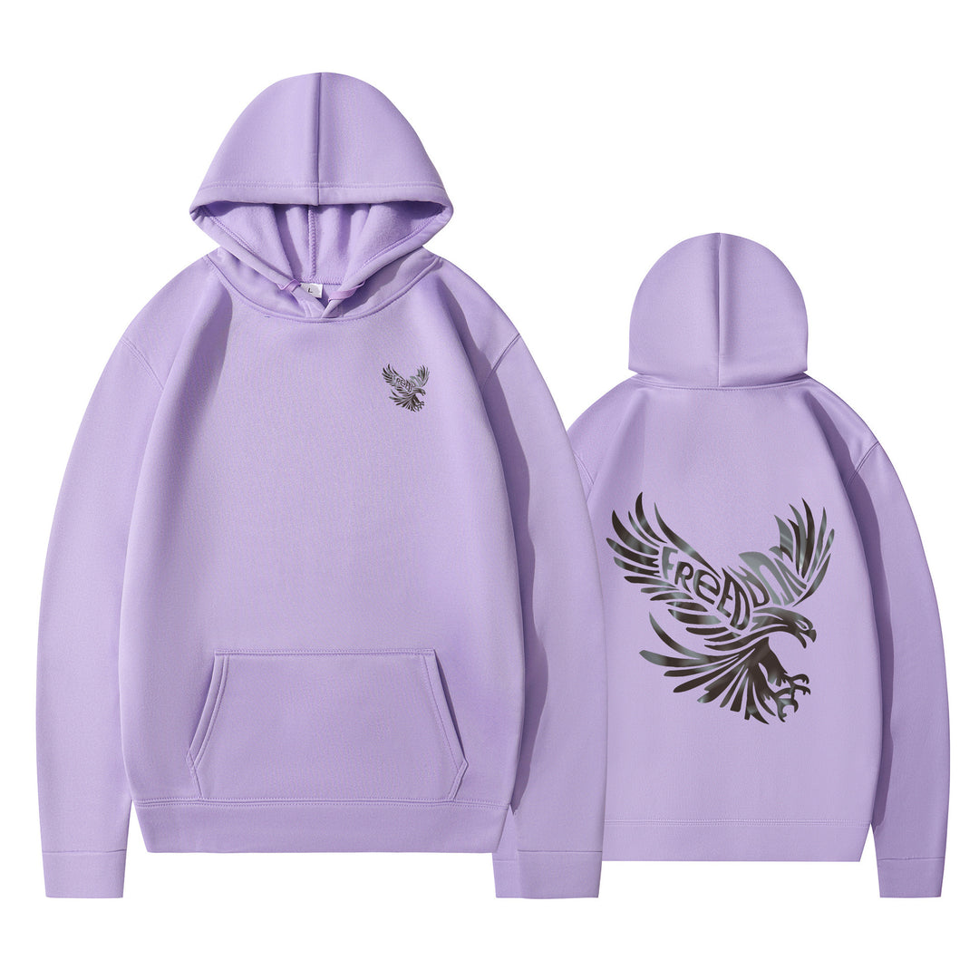 Damen Kapuzenpullover mit ikonischem Adlerdesign und weichem Innenfutter Drune