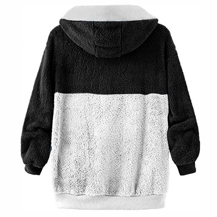 Drune | Sherpa Hoodie - Ultra-weiche Wärme - Kordelzug Kapuze - Lässiger Winterkomfort