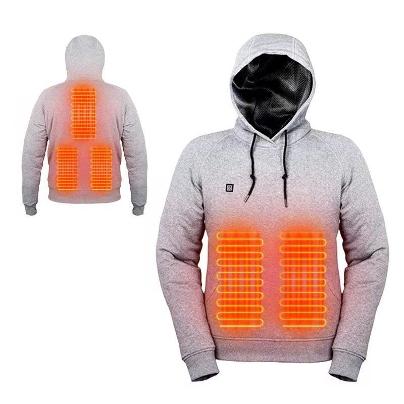 Damen beheizbare Kapuzenpullover Drune