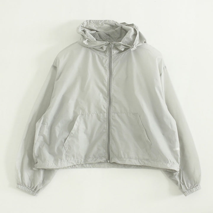 Damen Leichte Funktionsjacke mit Kapuze Drune