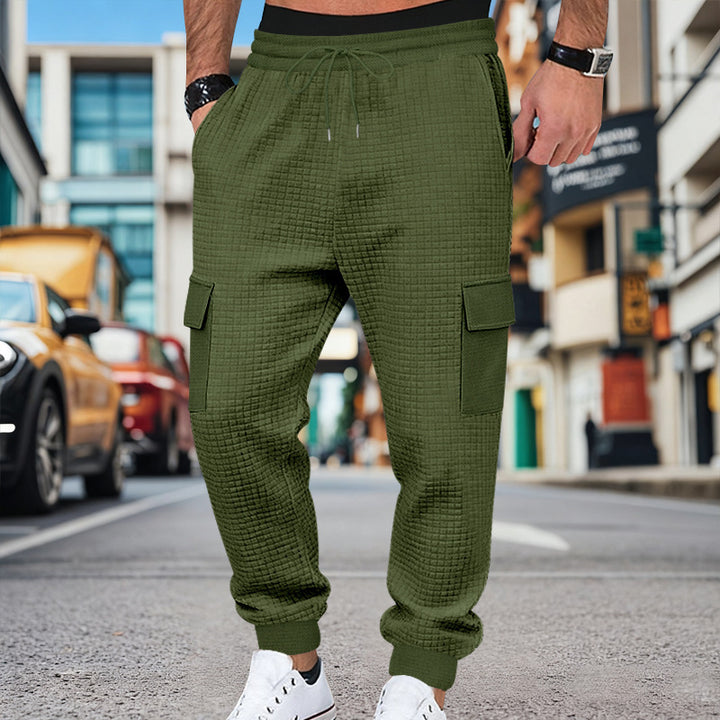 Herren Cargo-Hose mit elastischem Bund und praktischen Seitentaschen Drune