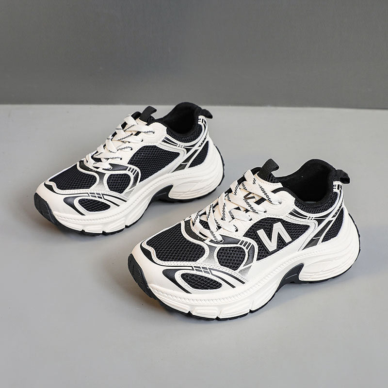 Damen Sportliche Laufschuhe mit atmungsaktivem Mesh-Obermaterial und dämpfender Sohle Drune