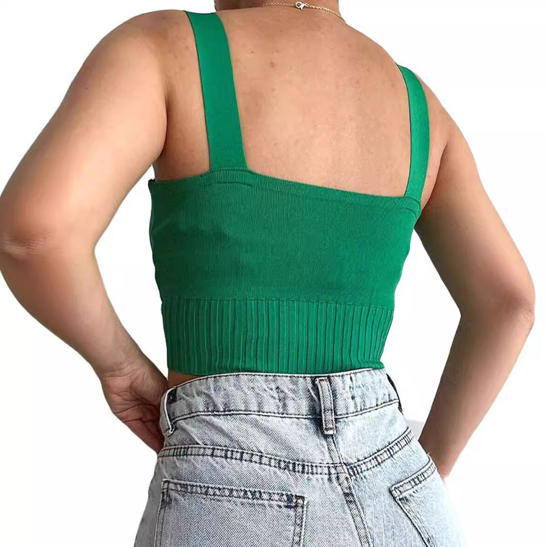 Damen Oversized Strickoberteil aus hochwertiger Baumwolle mit Tasche Drune