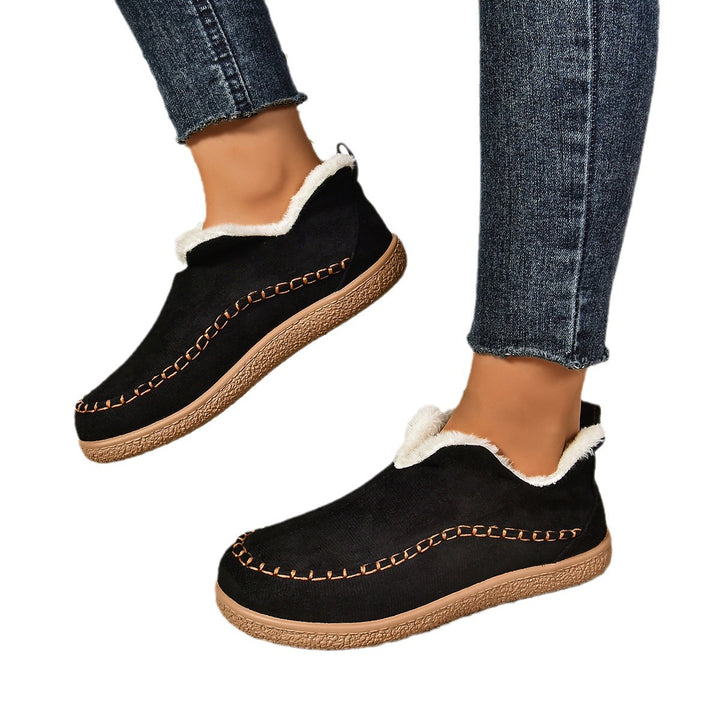 Damen Clog-Schuhe mit kuscheligem Innenfutter und rutschfester Sohle Drune