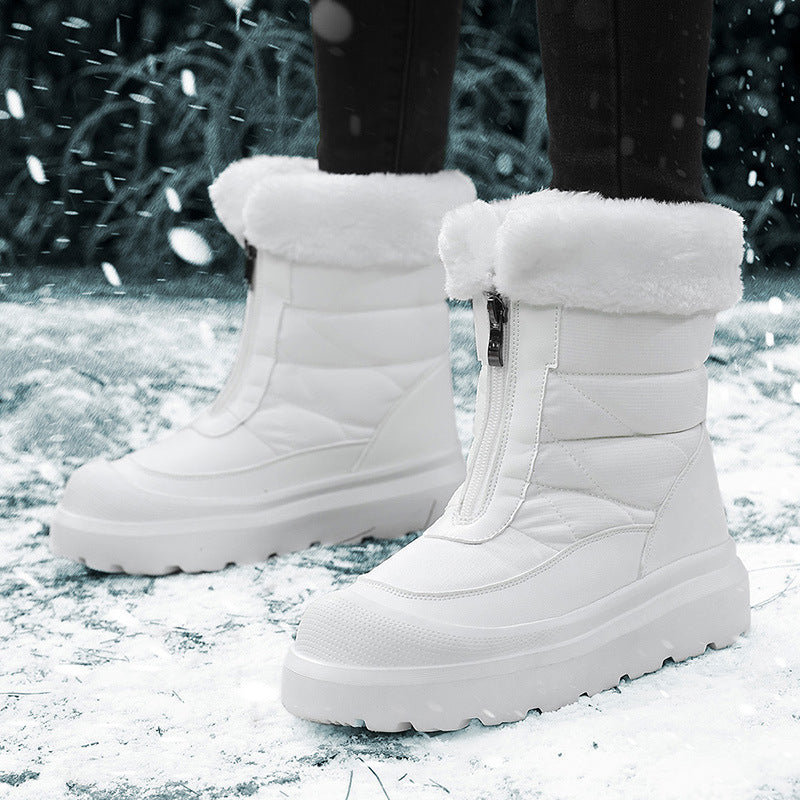 Damen Thermo-Winterstiefel mit wasserabweisender Beschichtung und kuscheligem Warmfutter Drune