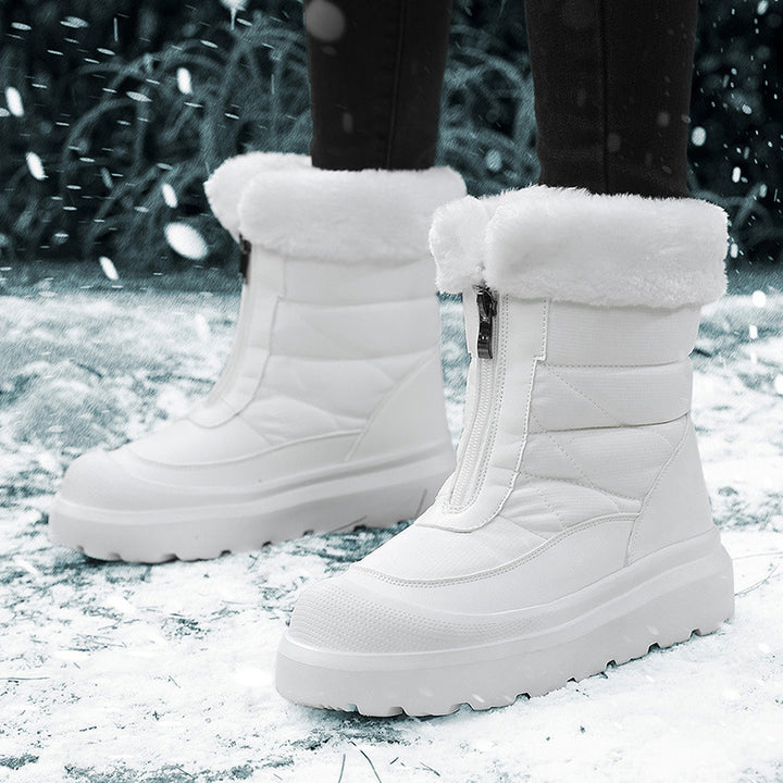 Damen Thermo-Winterstiefel mit wasserabweisender Beschichtung und kuscheligem Warmfutter Drune