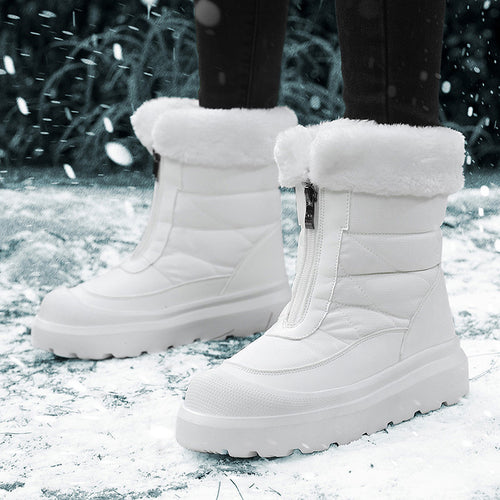 Damen Thermo-Winterstiefel mit wasserabweisender Beschichtung und kuscheligem Warmfutter Drune
